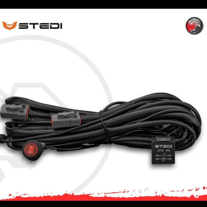 Gambar Stedi Dual Conector Plug & Play Smart Harness High Beam Driving Light dari HS VARIASI Car Accessories undefined Tokopedia
