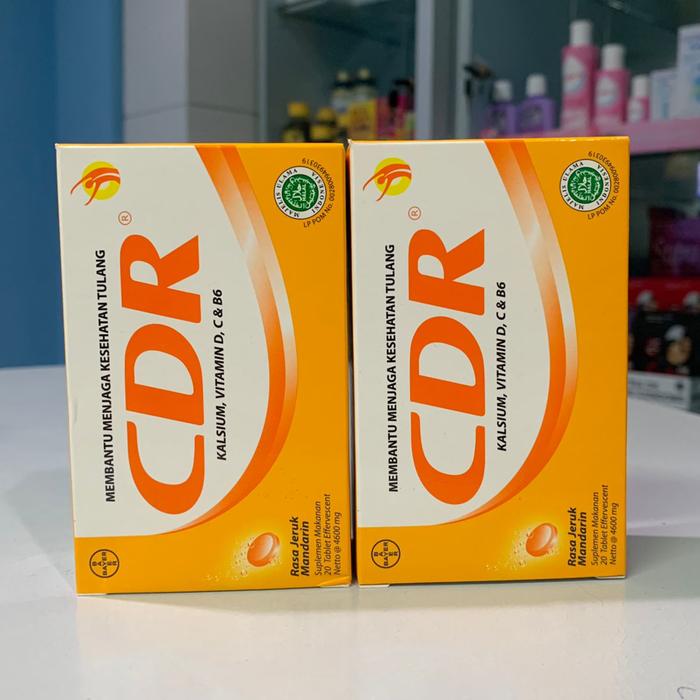 Jual CDR Rasa Jeruk isi 10, 15, 20 Tablet Effervescent - 20 tablet eff ...