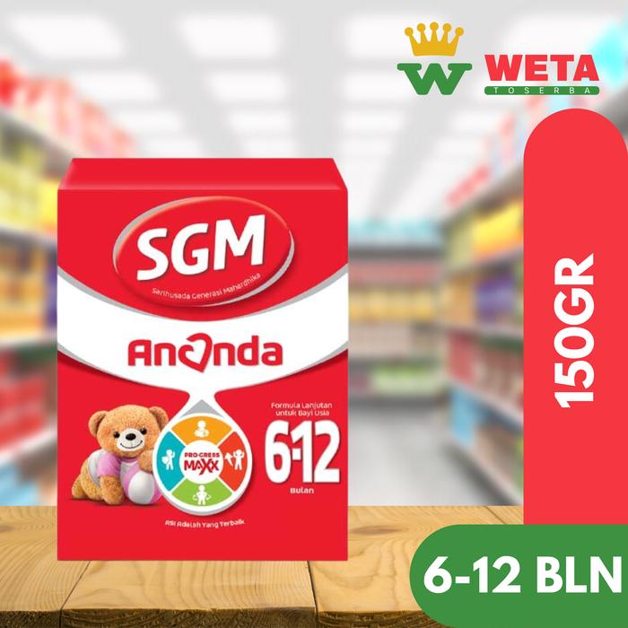 Gambar SGM Ananda 6-12 bulan 150gr dari WETA Surabaya undefined Tokopedia