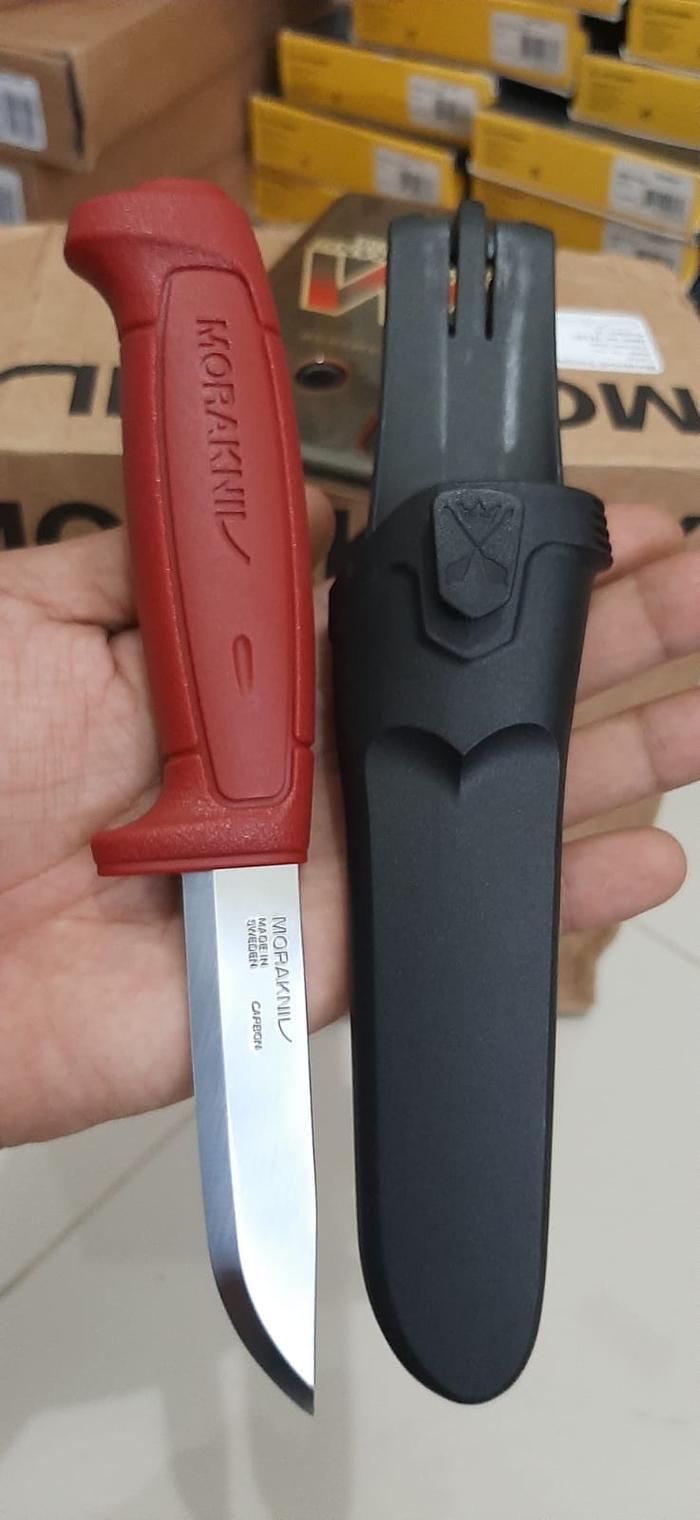 Gambar Pisau Outdoor Morakniv Basic - CARBON dari MANGPRANG OUTDOOR undefined Tokopedia