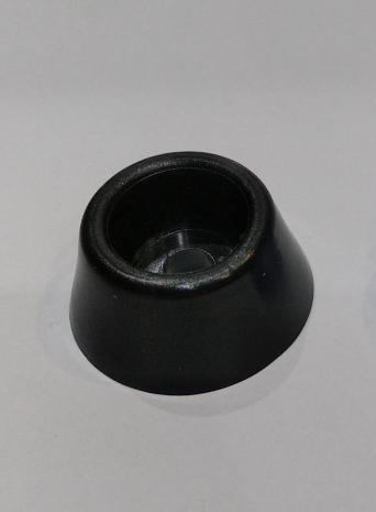 Gambar KAKI KARET BULAT HITAM DIAMETER 27MM - Hitam dari HARAPAN INDAH PERKAKAS undefined Tokopedia