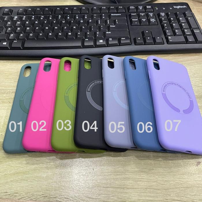 Gambar Silicone Case Magsafe iphone X XR XS Max 11 12 Pro Max - tulis di note, iphone12 promax dari asia acc hp undefined Tokopedia