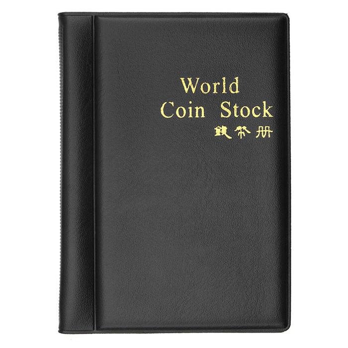 Gambar Album Koleksi Mata Uang Koin Kuno 120 Slot 10 Lembar Halaman - Hitam dari Cyber-MM undefined Tokopedia