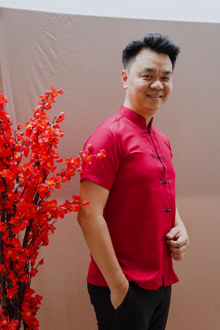 Gambar Jolie Clothing Jia Men Top / Atasan Pria / Unisex / Cheongsam Pria - Red, M dari Jolie Clothing undefined Tokopedia