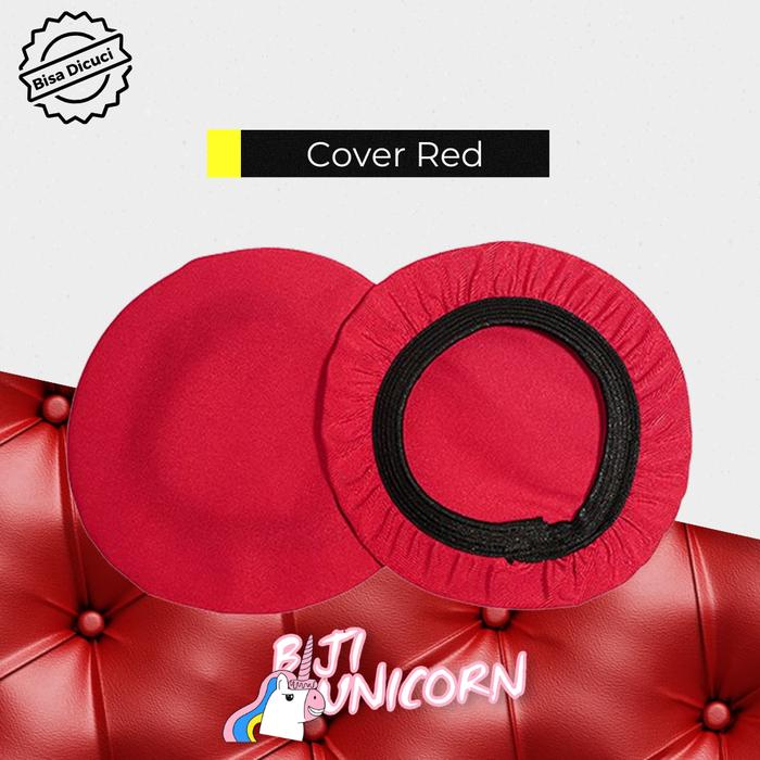 Gambar Earpad Earcup Ear Cushion AKG N60 N 60 N-60 Foam Busa Bantalan - Cover Red dari Bijiunicorn. undefined Tokopedia
