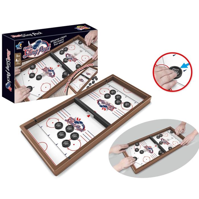 Gambar sling puck board game - mainan board game seru dari Partytoys07 undefined Tokopedia