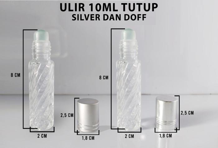 Gambar Botol Roll on/oles/Botol isi ulang 10ML model Ulir dari Surga Parfum Grosir undefined Tokopedia