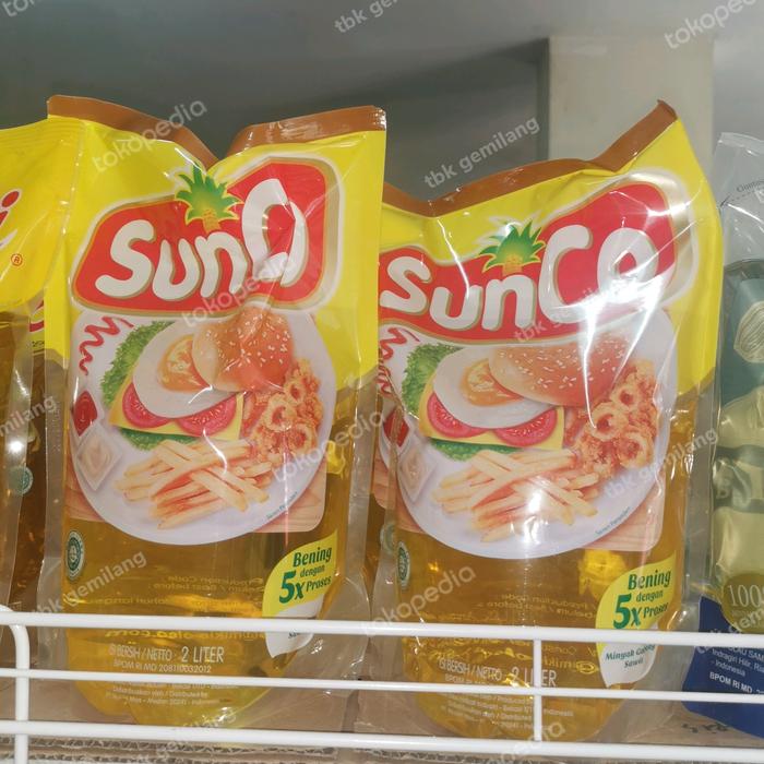 Gambar Sunco minyak goreng sawit 2 liter dari tbk gemilang undefined Tokopedia