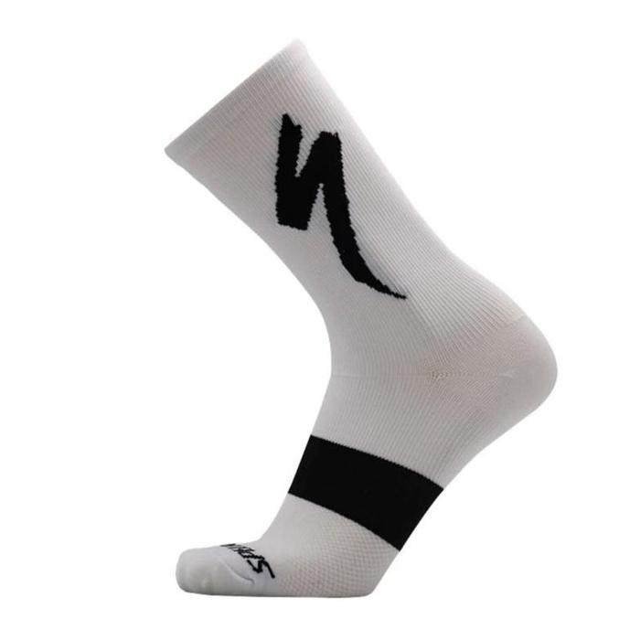 Gambar TERMURAH kaos kaki sepeda import merk specialized Murah - Putih dari anisa_z undefined Tokopedia
