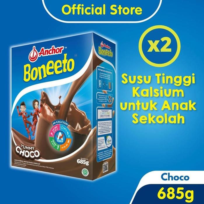 Gambar Boneeto Susu Bubuk Cokelat 2 x 685g - Nutrisi untuk Daya Pikir dan - Bundle dari makanan enaks undefined Tokopedia