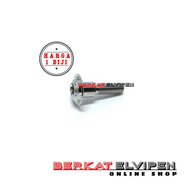 Gambar Baut Titanium Star Head Cover CVT Lexi Aerox Nmax Xmax 250 Gr5 - Silver dari Berkat_Elvipen undefined Tokopedia