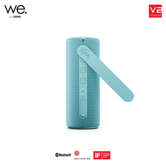 Gambar We. HEAR 2 Outdoor Bluetooth speaker by LOEWE. - Aqua Blue dari MUSIQUE undefined Tokopedia