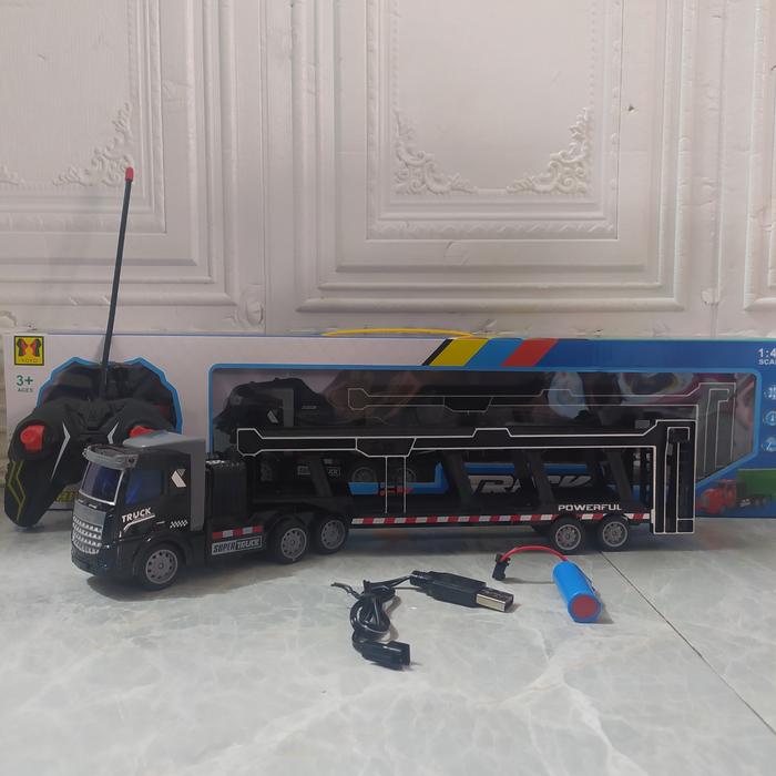 Gambar TM. Mainan anak remote control school bus dan truk container - truk angkut mbl dari Trystan Mainan01 undefined Tokopedia