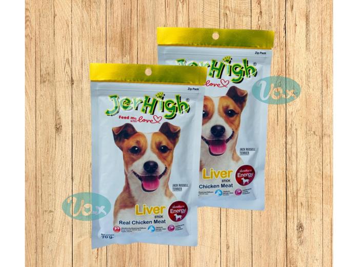 Gambar Dog Snack Jerhigh 70gr - Cemilan Treats Anjing - ChickBlueberry dari vox petshop undefined 3 Tokopedia