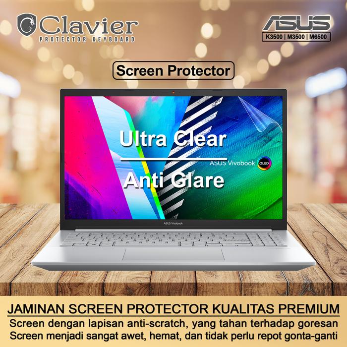 Gambar Screen Protector Anti Gores Asus VivoBook Pro 15 M3500 M3500Q M3500QC - SCREEN GLARE dari Clavier Care undefined Tokopedia