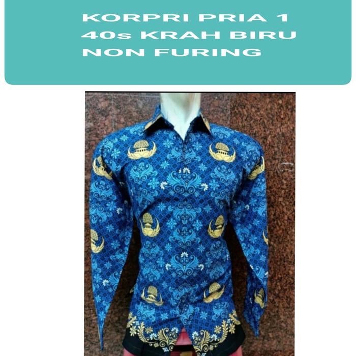 Gambar korpri/pgri wanita dan pria - KORPRI PRIA 1, 5L dari AZKIA BLAZER OWNER undefined Tokopedia