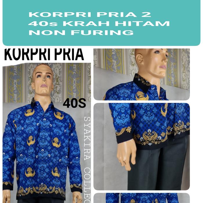 Gambar korpri/pgri wanita dan pria - KORPRI PRIA 2, 8L dari AZKIA BLAZER OWNER undefined Tokopedia