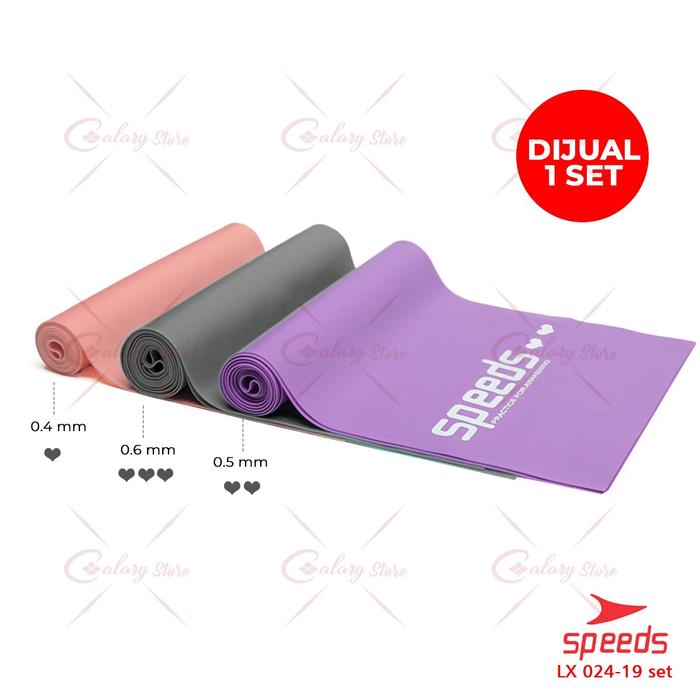 Gambar SPEEDS Long Resistance Band Sheet Power Band Flexi Band 024-19 - 024-19 SET dari Calary Toys undefined Tokopedia