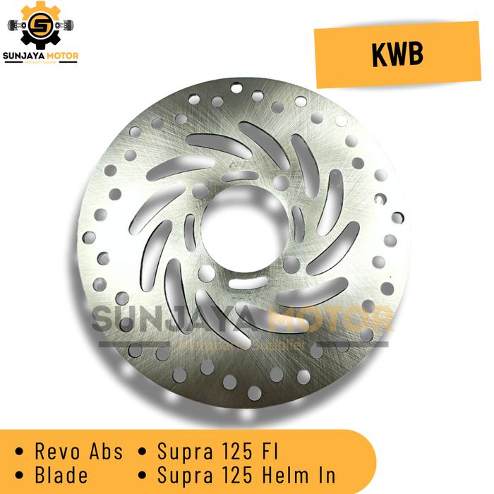 Gambar Piringan Cakram Depan KWB Honda Revo Absolute, Blade, Supra 125 dari Sunjaya-Motor undefined Tokopedia