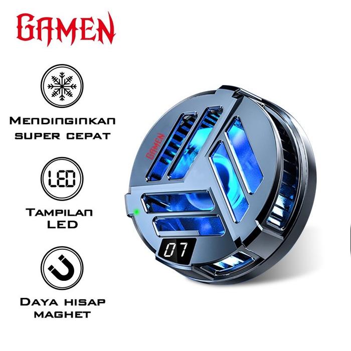 Gambar GAMEN Gaming Fancooler Radiator Coolingfan Smartphone Siberia II Black dari Mirall ID undefined Tokopedia