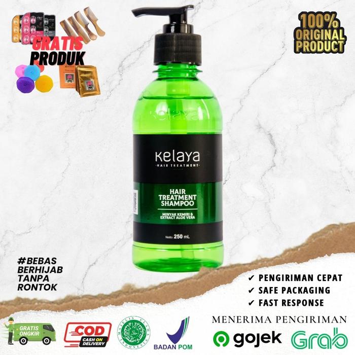 Gambar Shampoo Kelaya dan Serum Kelaya Penumbuh Rambut - 1 Shampo dari Kelaya Official Store undefined Tokopedia
