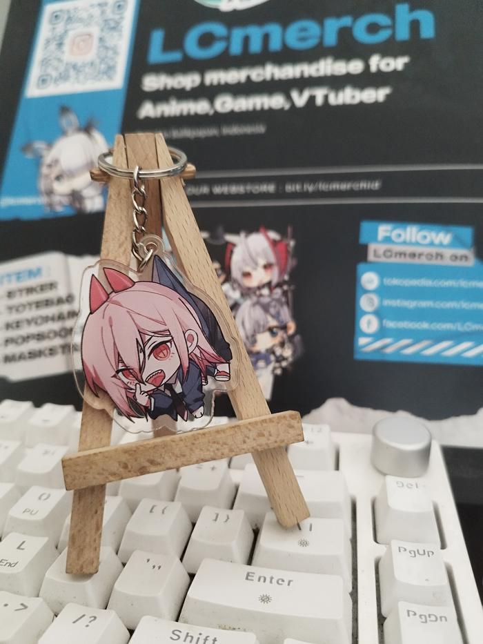 Gambar Keychain Chainsaw Man Makima, Denji, Power Gantungan Kunci - Power dari LC Merch undefined Tokopedia