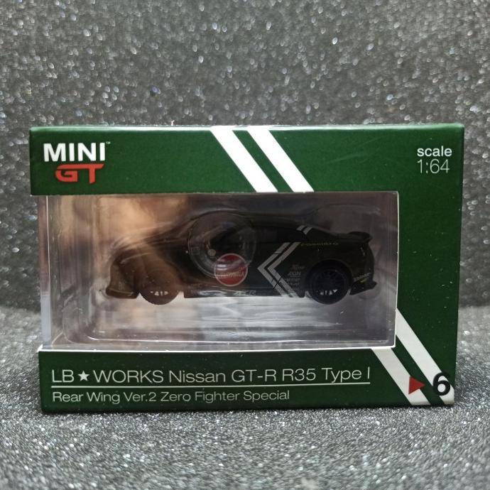 Jual Terbaru Mini Gt 6 Lb☆Works Nissan Gt-R (R35) Zero Fighter 