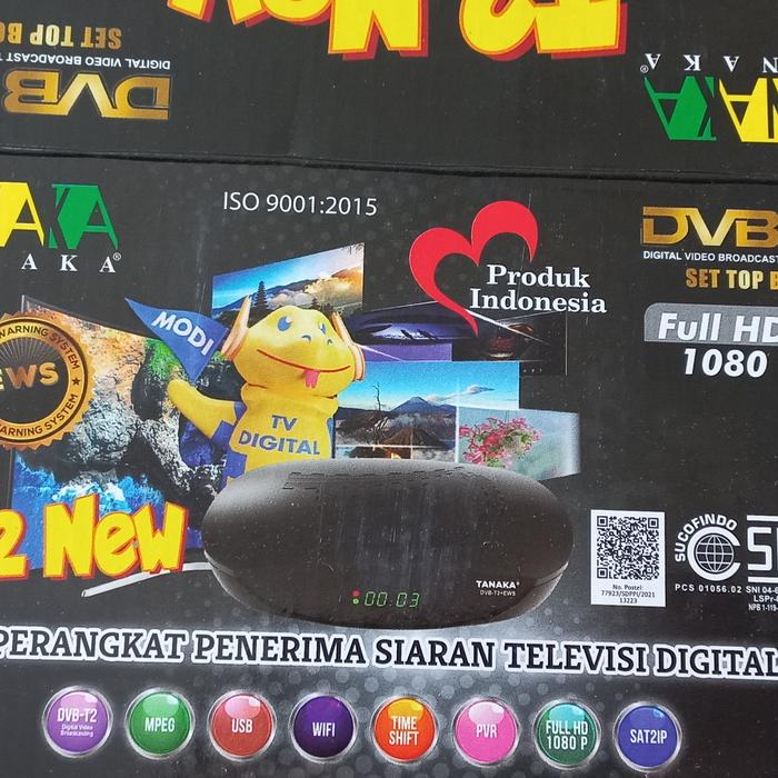 Gambar Set Top Box STB TV Digital DVB T2 TANAKA T2 New HD - Tanaka RCA dari Corner Solution undefined Tokopedia