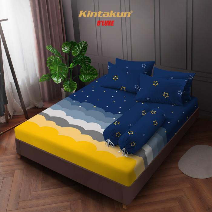 Gambar Kintakun Sprei Flat 160 / 180 / 200 Azura Dluxe Microtex 20cm Biru - 180 x 200 dari Kamar Rumahku undefined Tokopedia