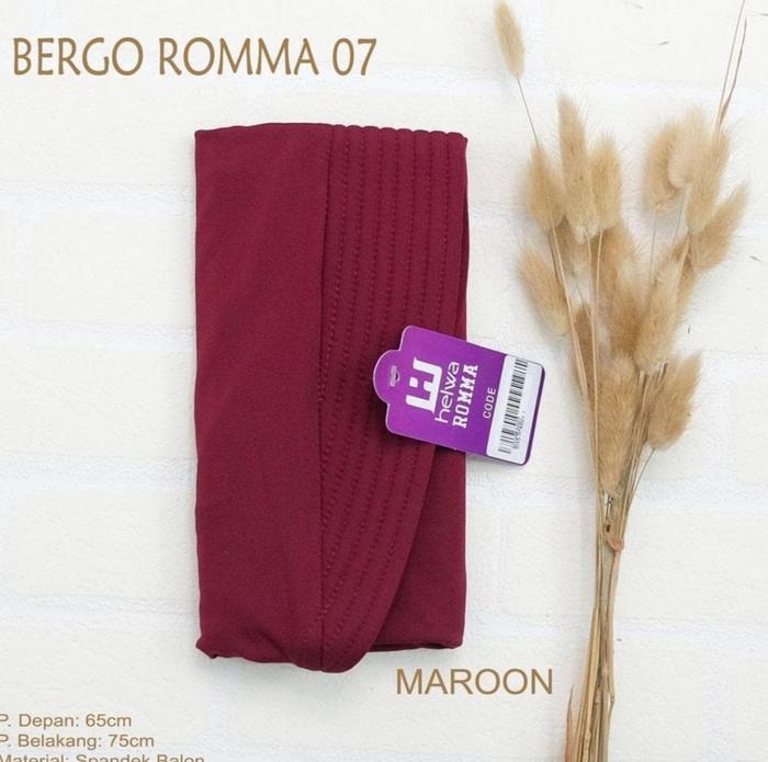Gambar [PREMIUM] BERGO ROMA 07 PET ANTEM by HELWA - BR - Maroon dari Alfariza-Shop undefined Tokopedia
