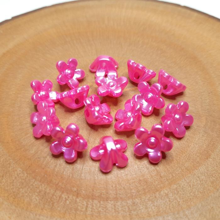 Gambar Mote Aksesoris Sakura Bahan Mutiara - Pink dari Lusselly Craft Handmade undefined Tokopedia