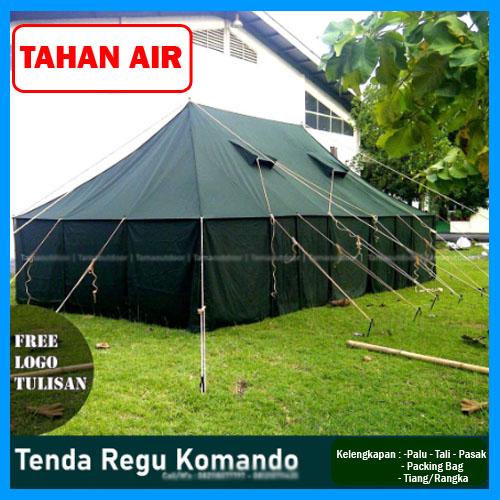 Gambar Tenda Komando Barak Militer Pramuka 4x6 1 Set Tenda Besar Camping ORI - Kain Saja, Kain Standar dari Toko Zinata undefined Tokopedia