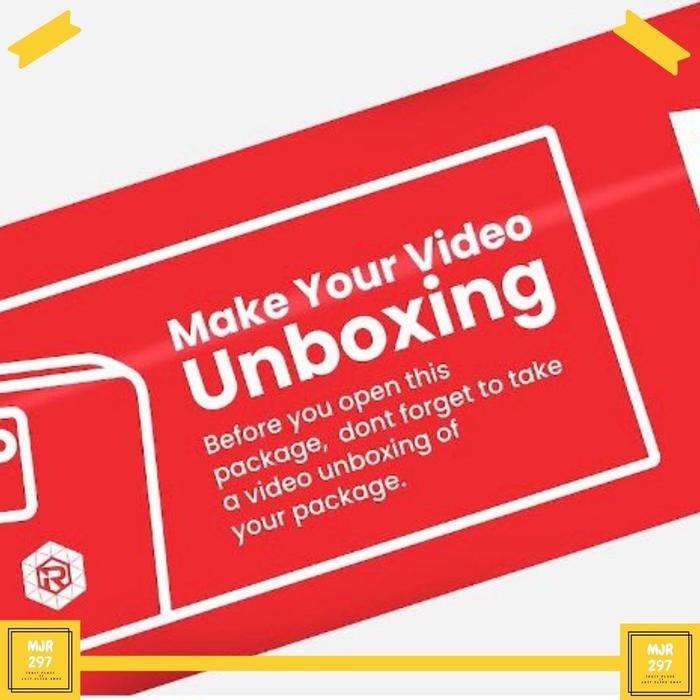 Gambar STICKER FRAGILE UNBOXING | LAKBAN FRAGILE UNBOXING | HANDLE WITH CARE - UNBOXING ENGLSH dari MJR297 undefined Tokopedia