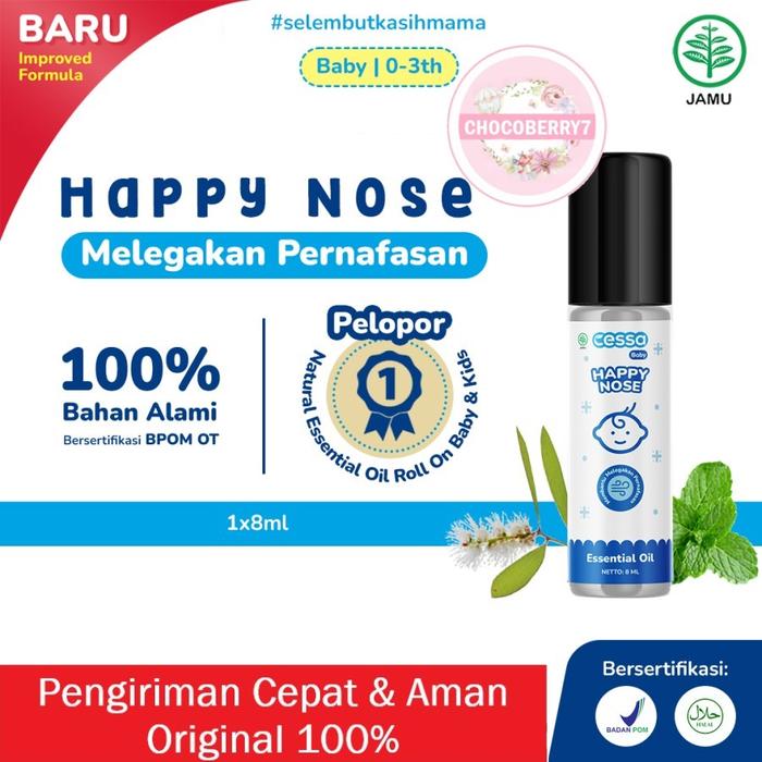 Gambar Cessa Cough n Flu Cessa Essential Oil Batuk Pilek Bayi Cough and Flu - Cough Flu BABY dari OJ Home undefined Tokopedia