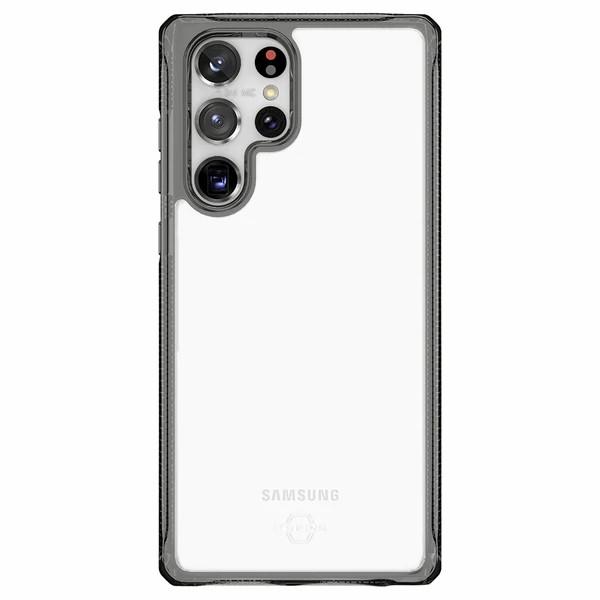 Gambar ITSKINS Case SAMSUNG Galaxy S22 Ultra S22 Plus S22 HYBRID CLEAR Shockproof Slim Clear Soft Casing Softcase Premium - Smoke, S22 Ultra dari ITSKINS Official Store undefined Tokopedia