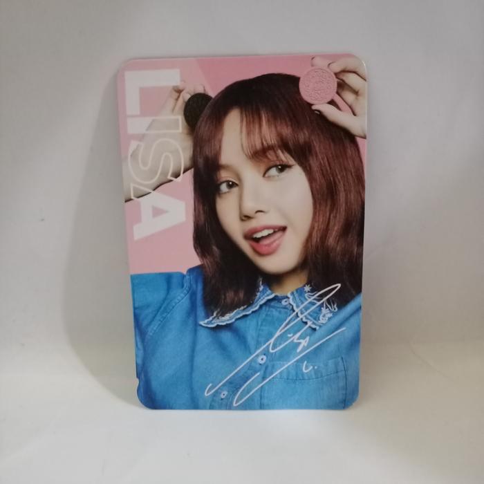 Gambar Oreo Blackpink Photocard 03 Lisa dari Store Diecast_NEW undefined Tokopedia