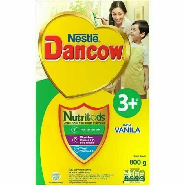 Gambar Susu dancow 3+ vanilla 800gr/750gr dari KianoATK undefined Tokopedia