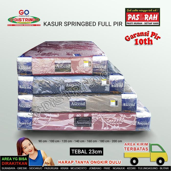 Gambar Kasur Springbed / Matras FULL PIR Dengan Rebonded Kuat Kain Ouilting - 180x200 dari Distrindo Mebel Jombang undefined Tokopedia
