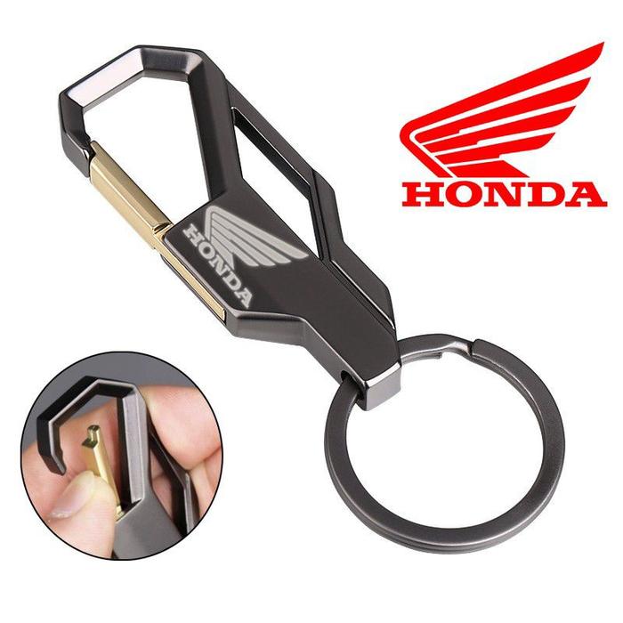 Gambar Aksesoris Honda Genio 2020 2021 2022 2023 Gold Original - Gantungan Honda dari EL XAVIER undefined Tokopedia