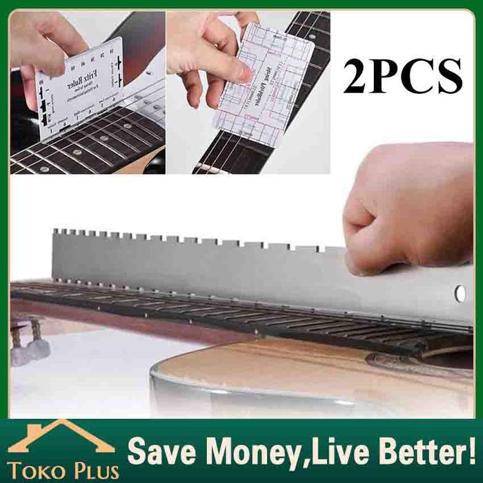 Guitar Neck Straight Edge Guitar Neck Notched Straight Edge Ruler ...