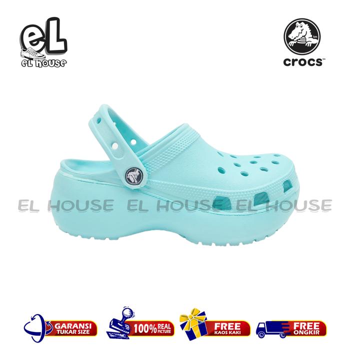 Gambar CROCS CLASSIC PLATFORM/SANDAL CROCS PLATFORM/CROCS WANITA/CROCS WEDGES - TOSCA, 36 dari KMDShop undefined Tokopedia