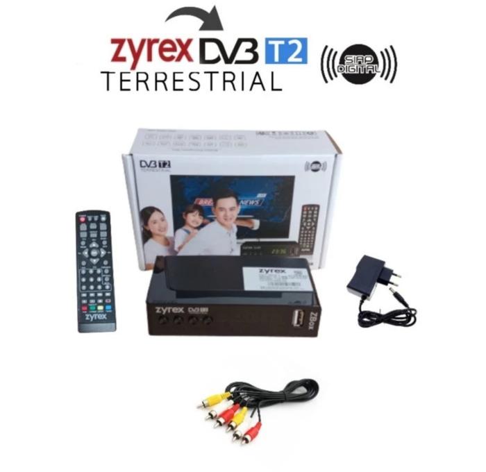 Gambar Matrix Set Top Box Receiver Matrix Apple Merah DVB T2 STB TV Digital - ZYREX dari Mitrashop Electrical undefined Tokopedia