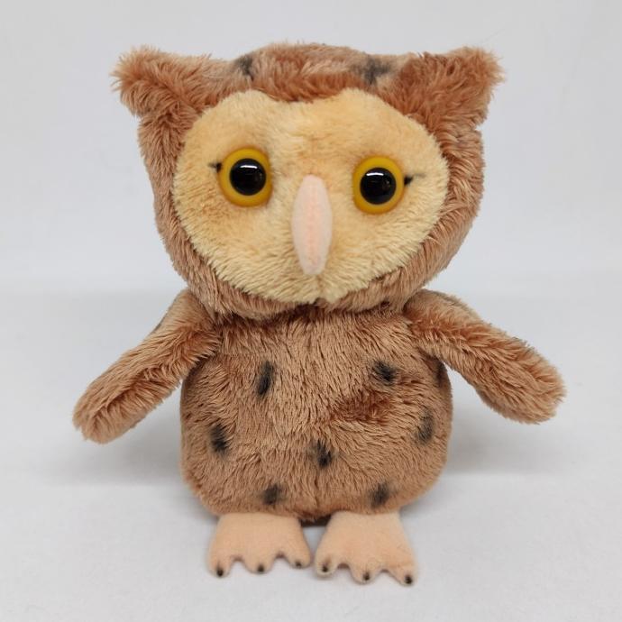 Gambar boneka burung hantu(owl) xs - Coklat totol dari hugo dolls undefined Tokopedia