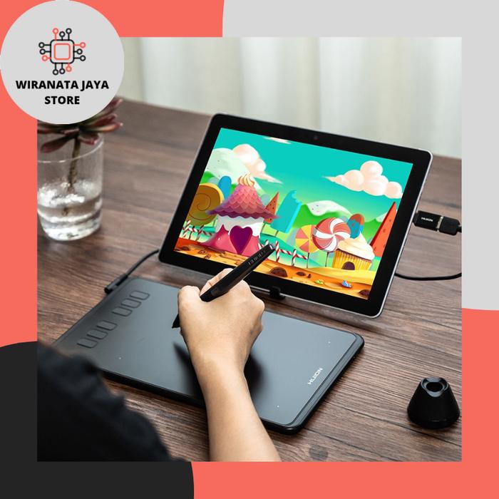 Digital Pens Huion H640p Stylus Digital Drawing Pad Huion Made