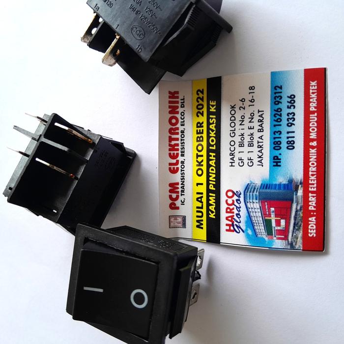 Jual SAKLAR ON OFF BESAR SWITCH 4 PIN - Jakarta Barat - PCM ELEKTRONIK ...
