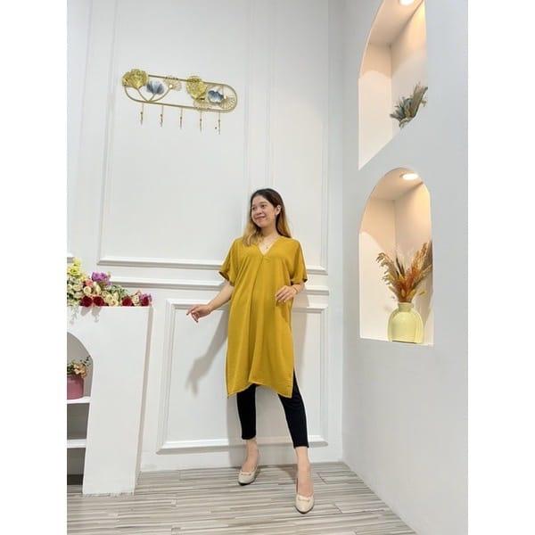 Gambar Atasan long square nagita crinkle air flow - mustad, All Size dari LiskanCollection undefined Tokopedia