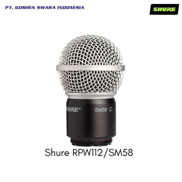 Gambar RPW112 Cartridge Wireless SM58 (Untuk wireless Shure Original) dari Goshen Swara Indonesia undefined Tokopedia