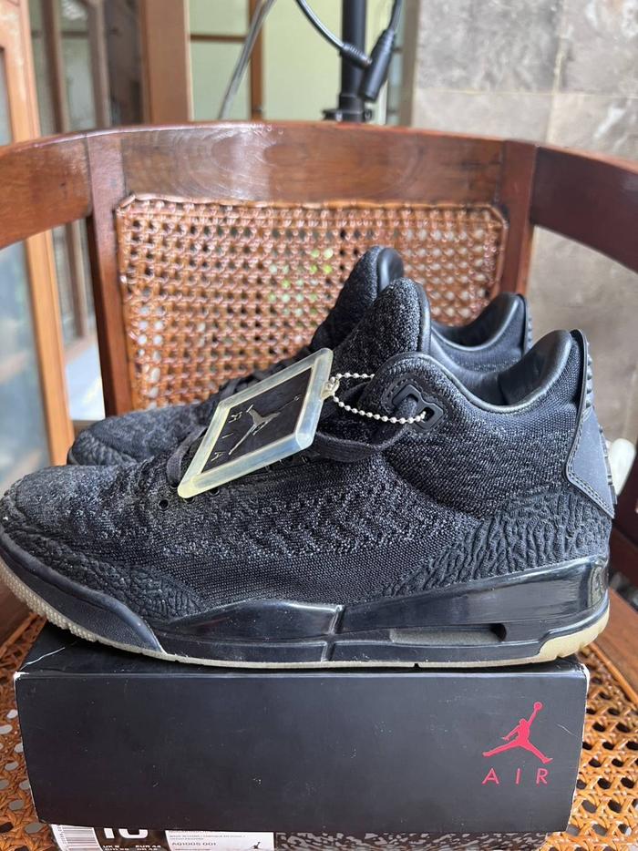 air jordan 3 flyknit black cat