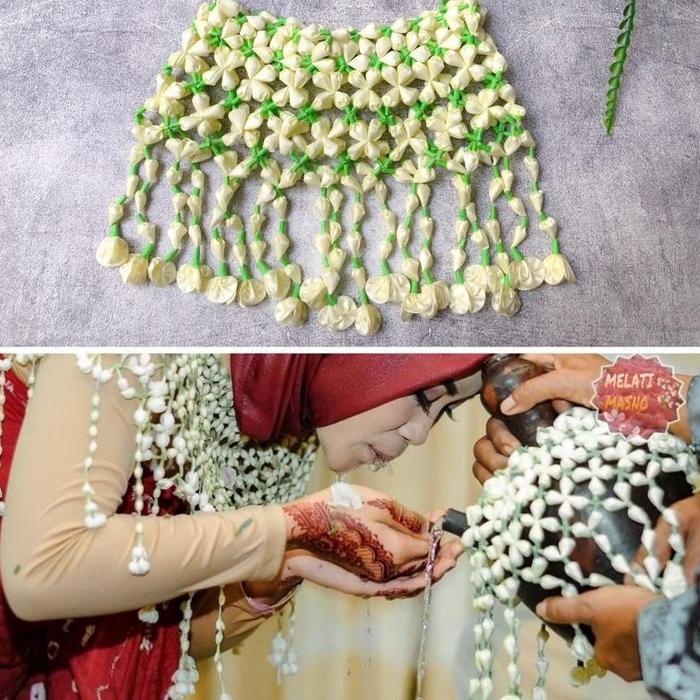 Gambar melati imitasi siraman wings melati mitoni tujuh bulanan - Melati kendi dari WAHID MARTSW undefined Tokopedia