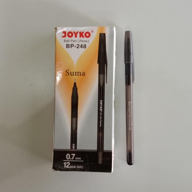 Gambar Ball Pen (Pena) Pulpen Joyko BP-248 Suma 0.7 mm 1 Box 12 Pcs dari Solusi Alami Herbal undefined Tokopedia
